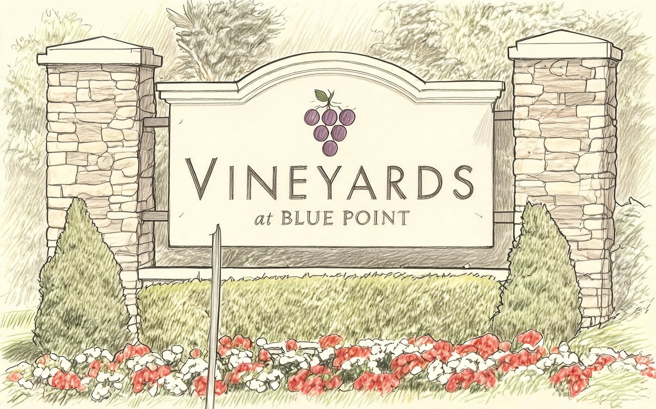 Vineyards at Blue Point community