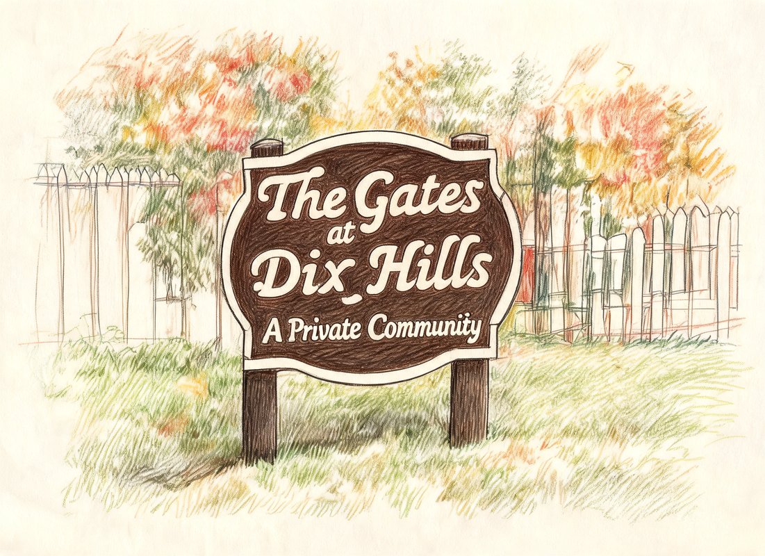The Gates at Dix Hills community