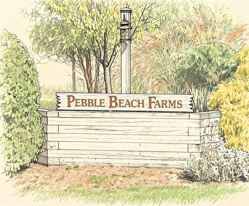 Pebble Beach Farms community