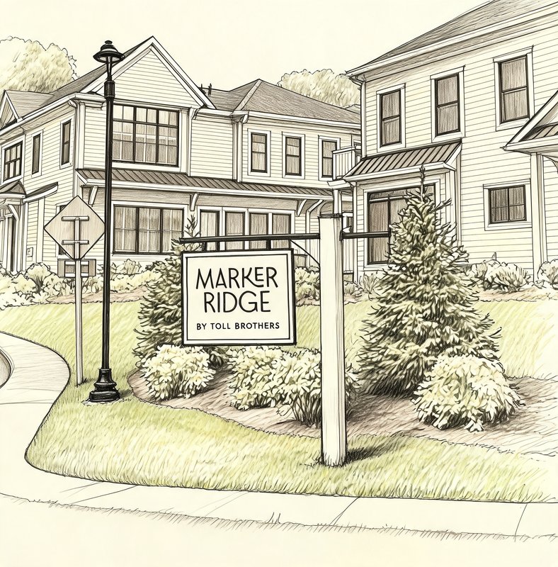 Marker Ridge by Toll Brothers community