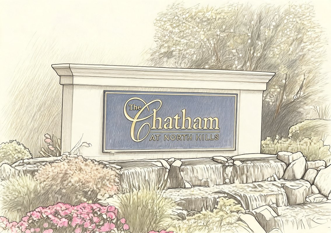 The Chatham at North Hills community