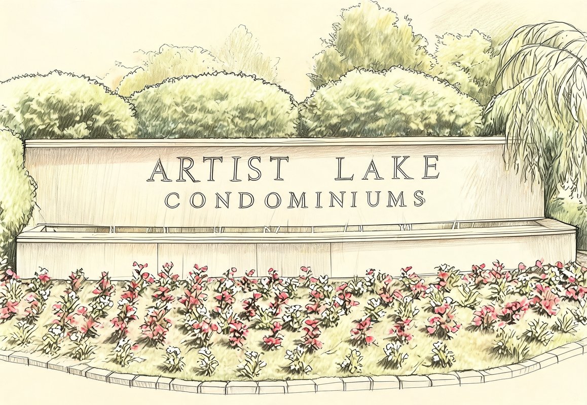 Artist Lake Condominiums community