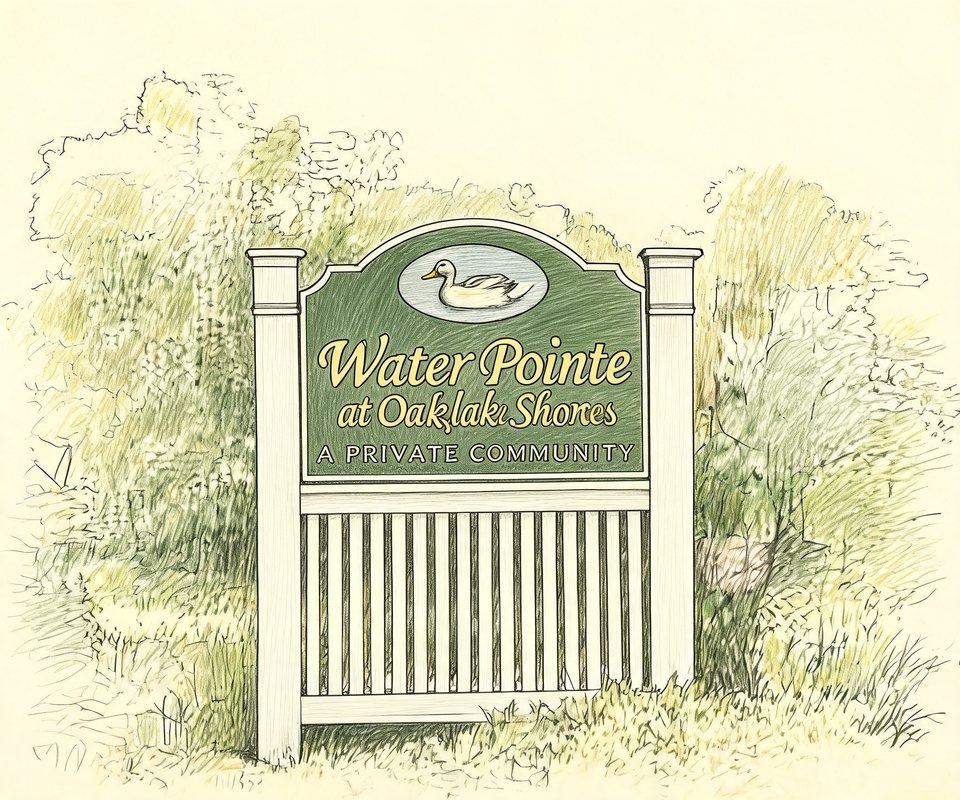 Water Pointe at Oakdale Shores community