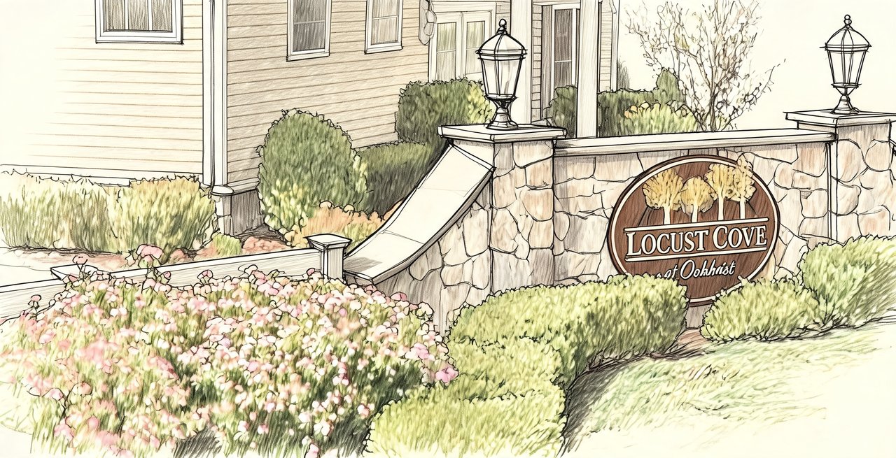 Locust Cove at Oakdale community