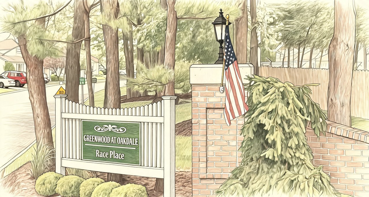 Greenwood at Oakdale Race Place community
