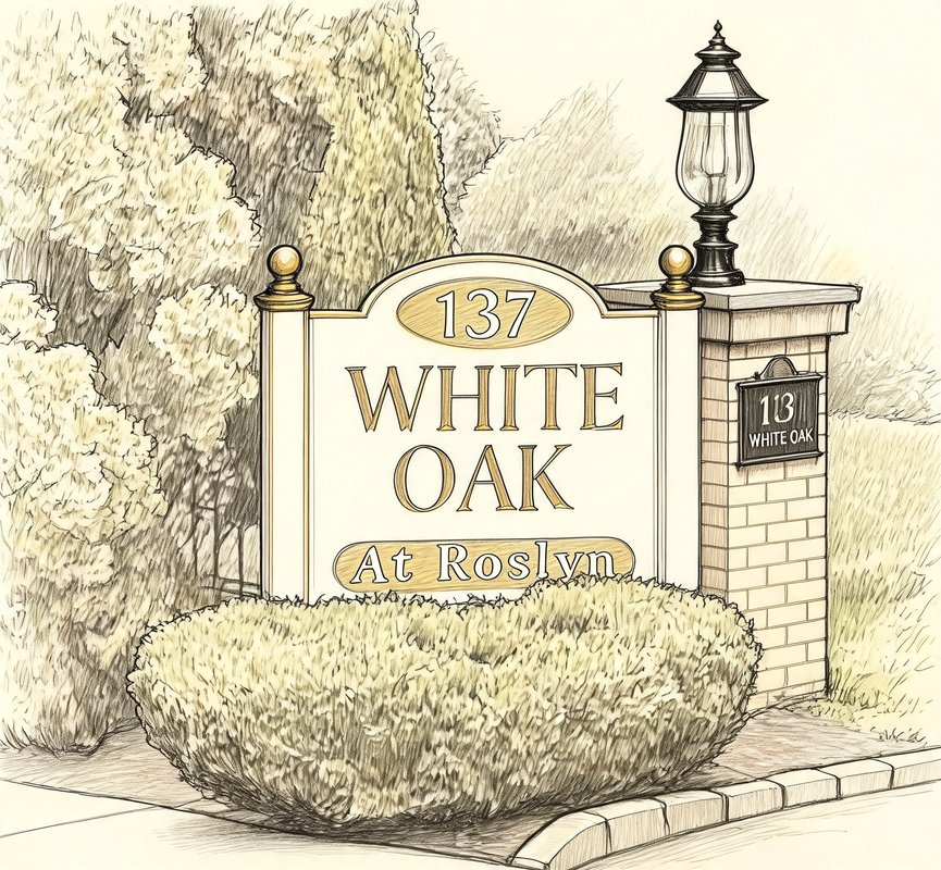 White Oak at Roslyn community