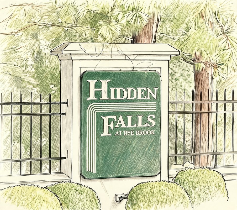 Hidden Falls at Rye Brook community