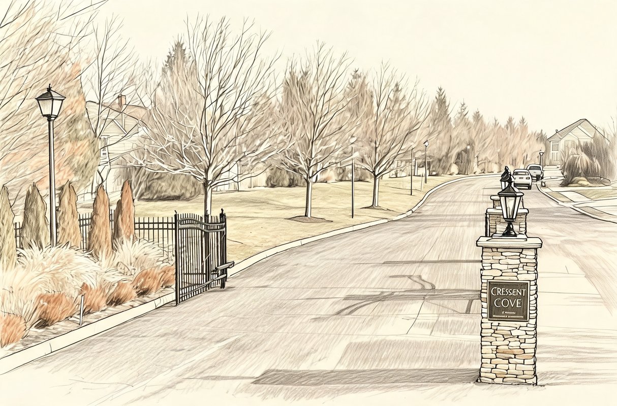 Crescent Cove Marina community